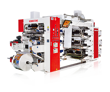 Stack Type Flexo Printing Machine with Doctor Blade Chamber System